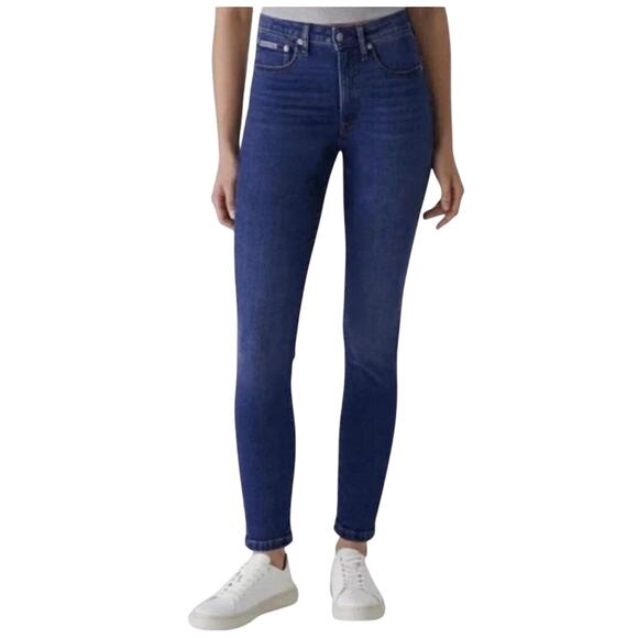 Calvin Klein Denim - Calvin Klein New Women’s High Rise Skinny Ankle Jean, Stormy blue, stretch, 28